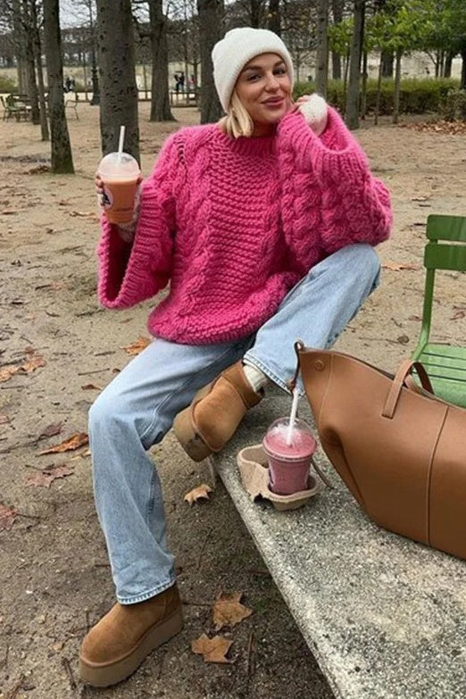 Bell Sleeve Sweater-ROVOLE