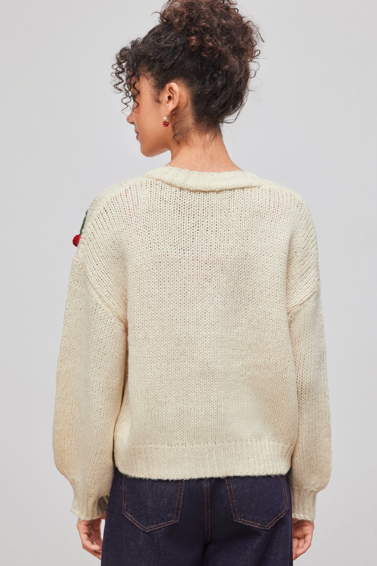 Cherry Cardigan-ROVOLE