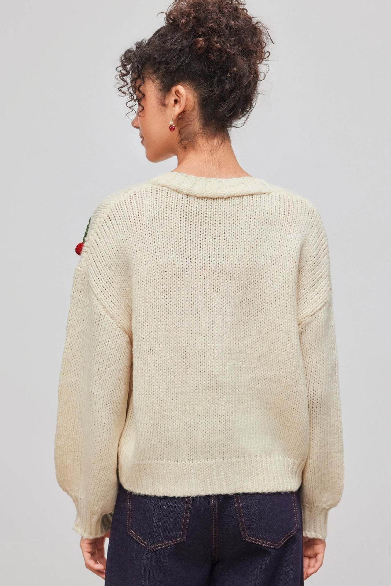 Cherry Cardigan-ROVOLE