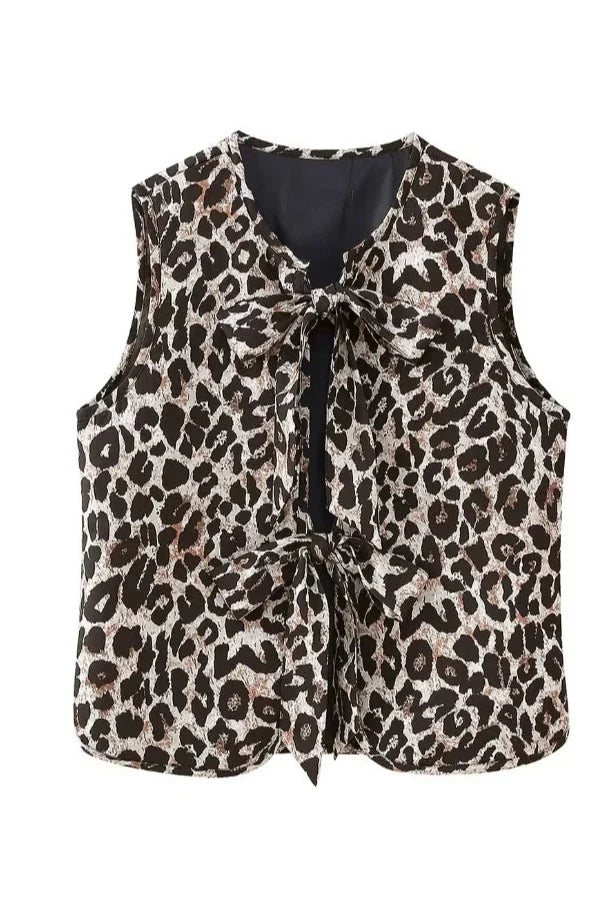 Leopard Waistcoat-ROVOLE