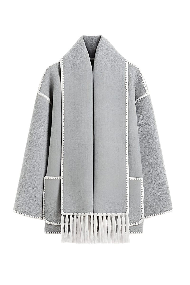 Nalainda Scarf Jacket-ROVOLE