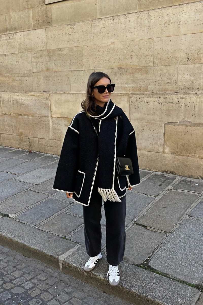 Nalainda Scarf Jacket-ROVOLE