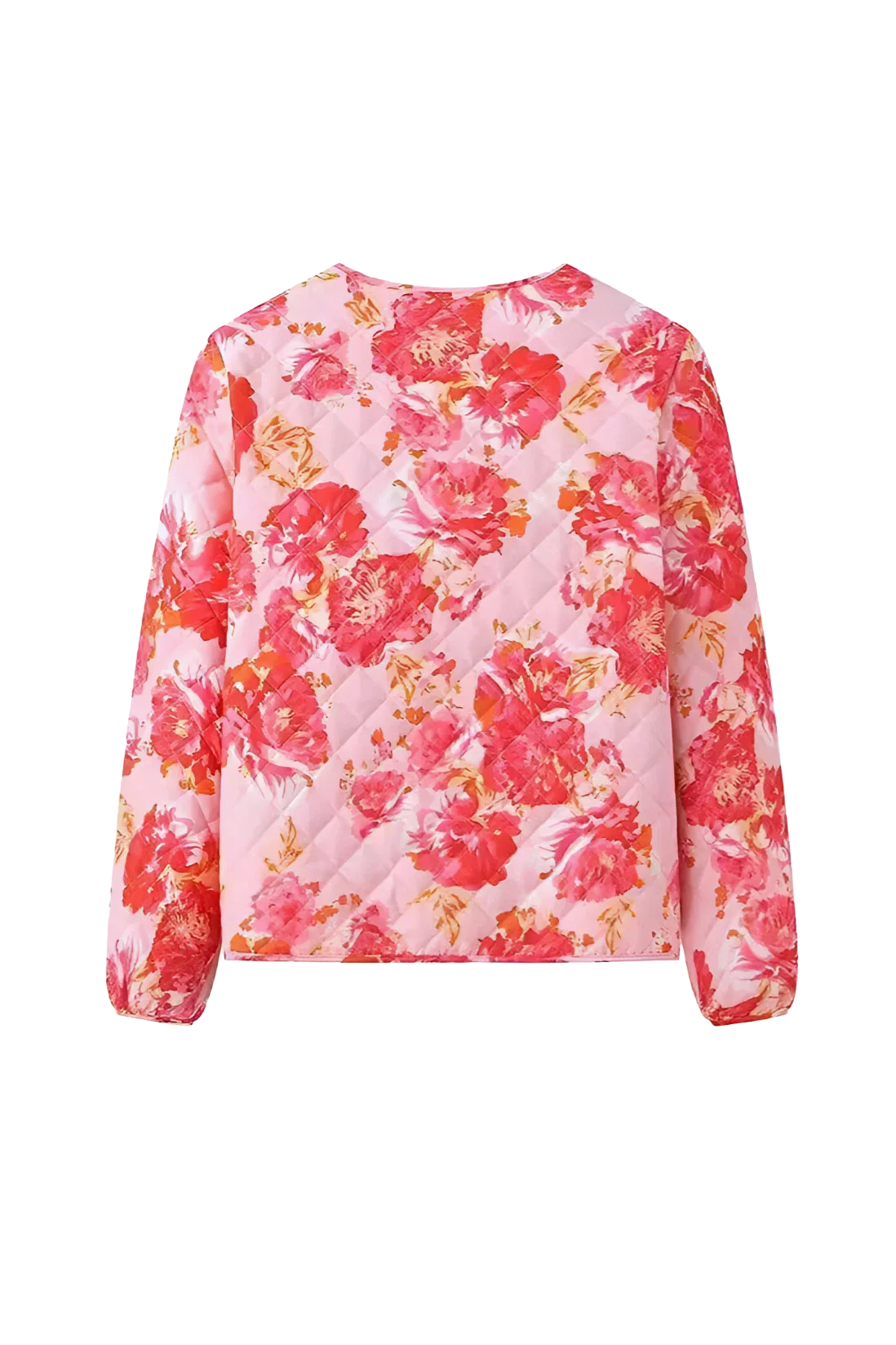 Maeve Floral Jacquard Micro Jacket-ROVOLE