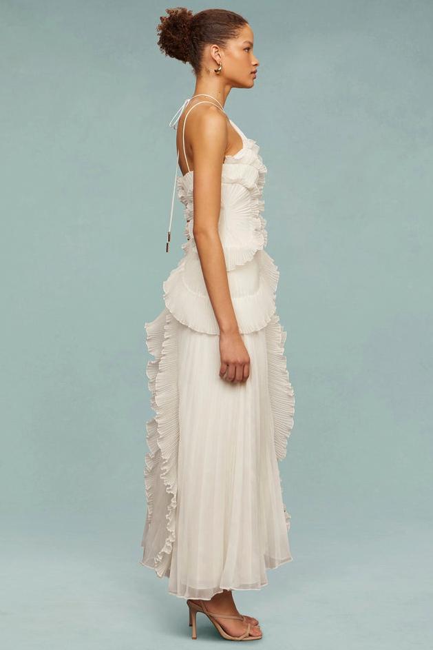 Ocean Whirlpool Maxi Dress-ROVOLE