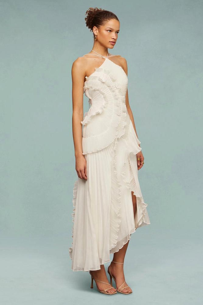 Ocean Whirlpool Maxi Dress-ROVOLE