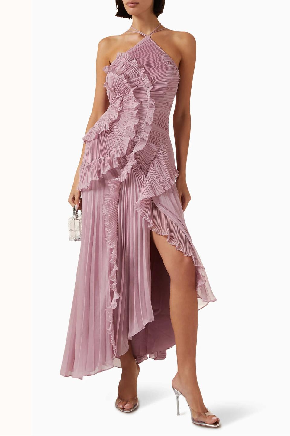 Ocean Whirlpool Maxi Dress-ROVOLE