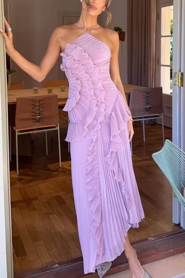 Ocean Whirlpool Maxi Dress-ROVOLE