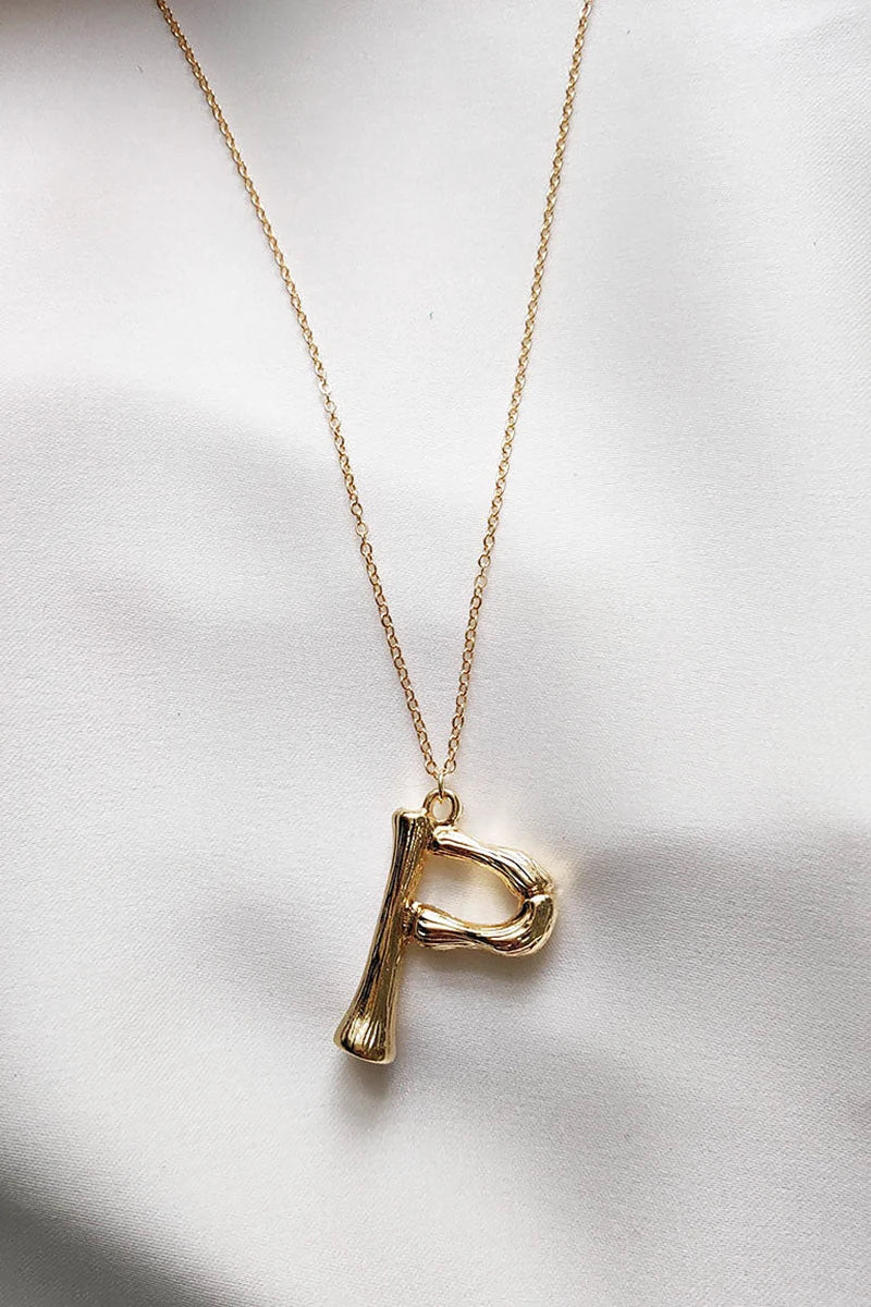 Initial Necklace P-T-ROVOLE