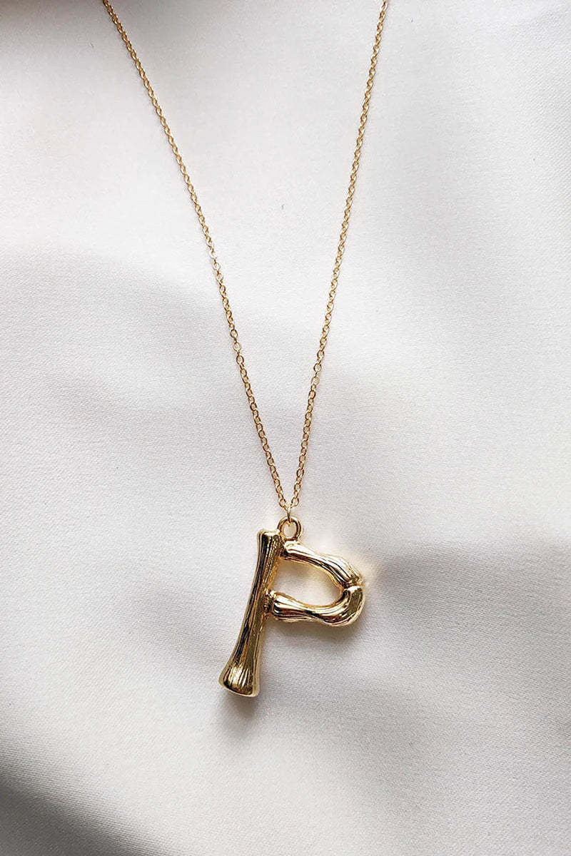 Initial Necklace P-T-ROVOLE