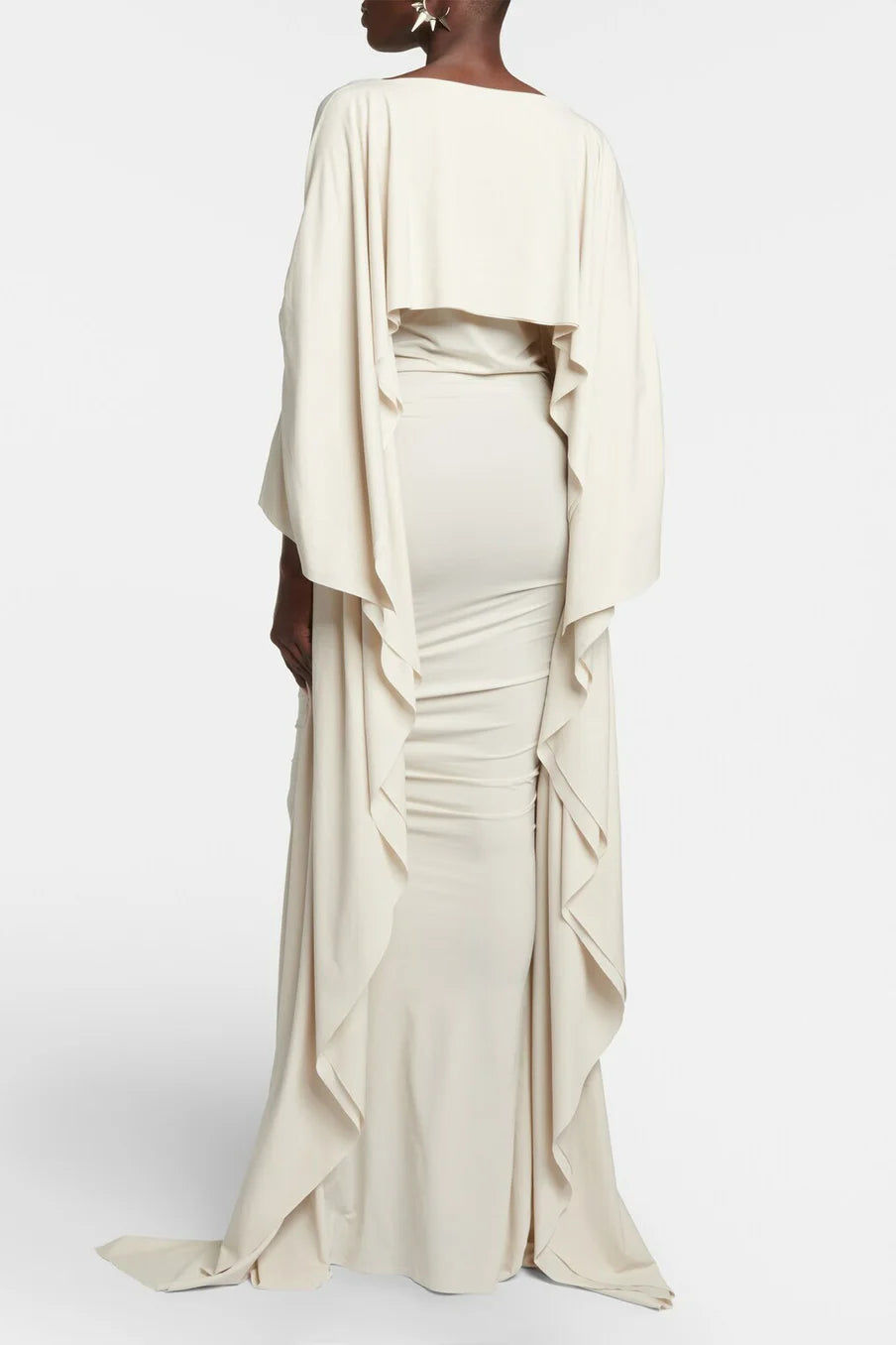 Lilgiuy Tight Sleeved Maxi Dress-ROVOLE