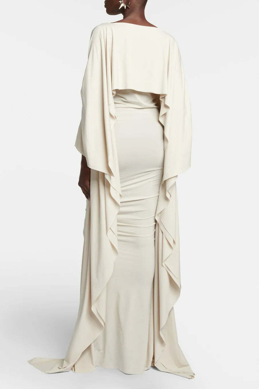 Lilgiuy Tight Sleeved Maxi Dress-ROVOLE