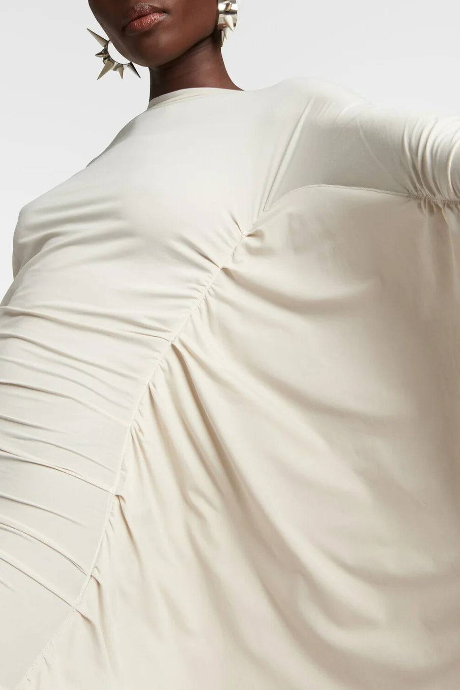 Lilgiuy Tight Sleeved Maxi Dress-ROVOLE