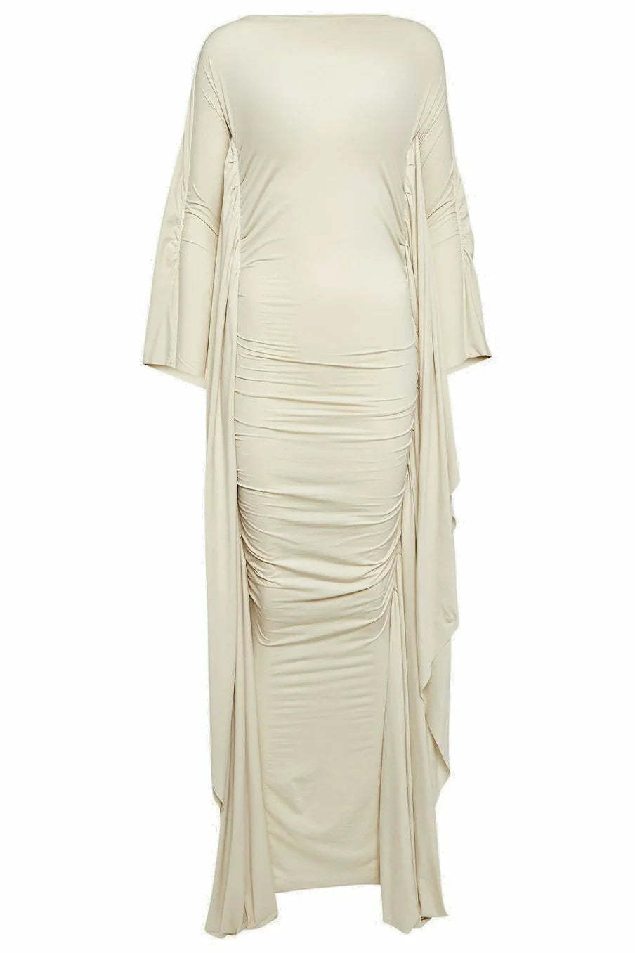 Lilgiuy Tight Sleeved Maxi Dress-ROVOLE