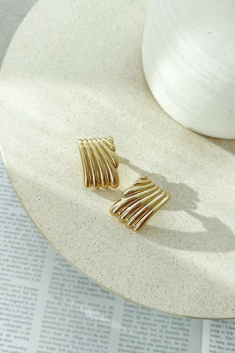 Rina Earrings - Gold-ROVOLE