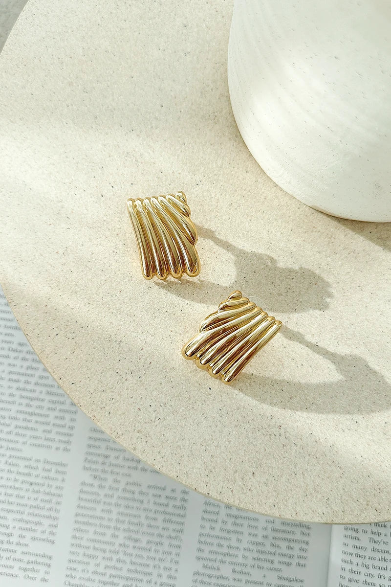 Rina Earrings - Gold-ROVOLE