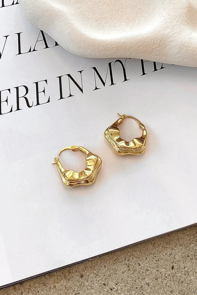 Jaetyn Earrings - Gold-ROVOLE