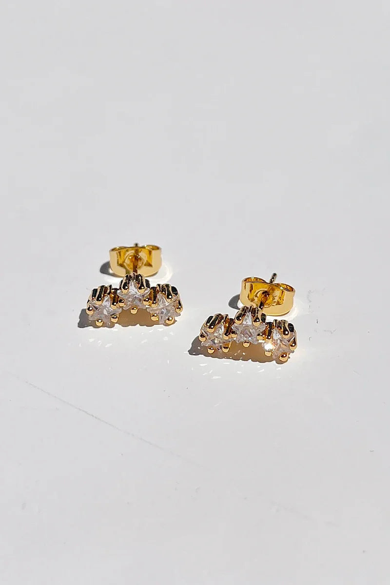 Sophie Earrings - Gold-ROVOLE