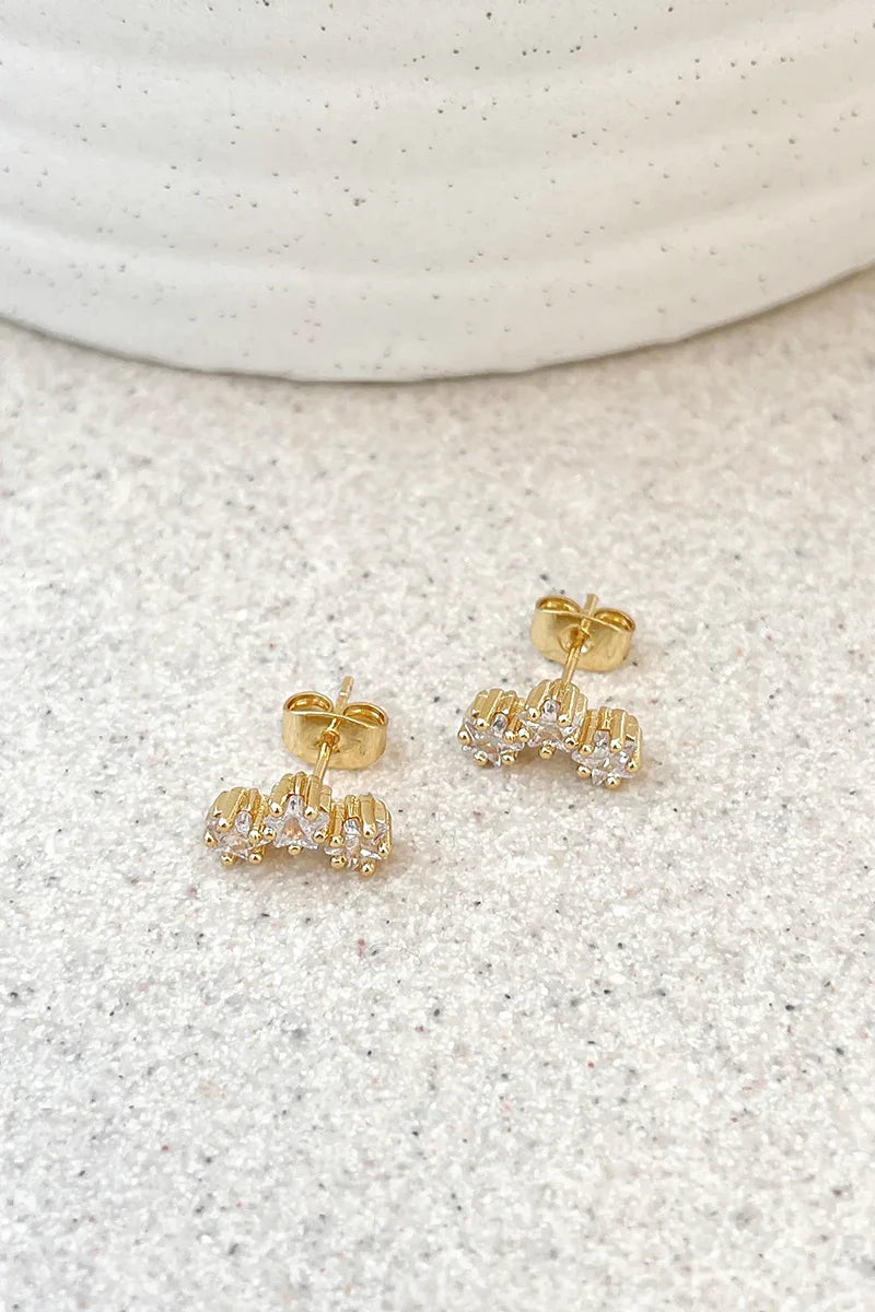 Sophie Earrings - Gold-ROVOLE