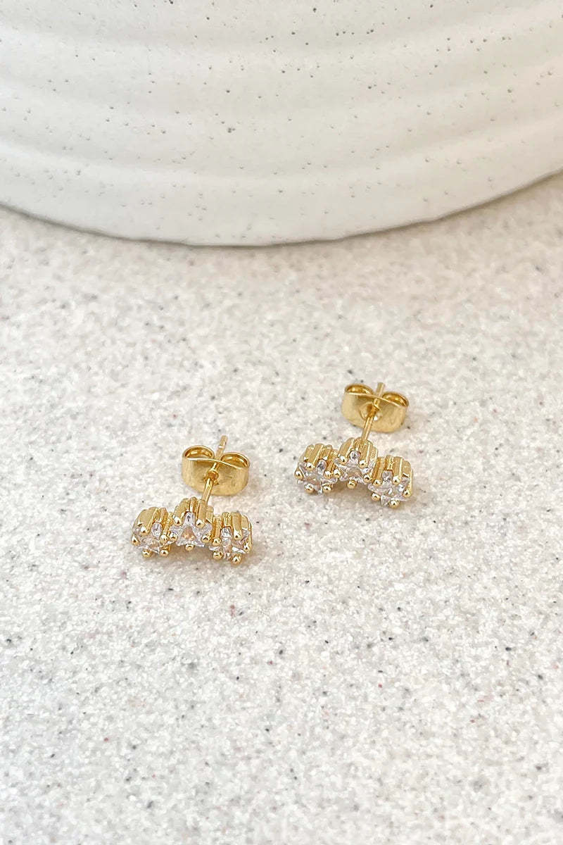 Sophie Earrings - Gold-ROVOLE