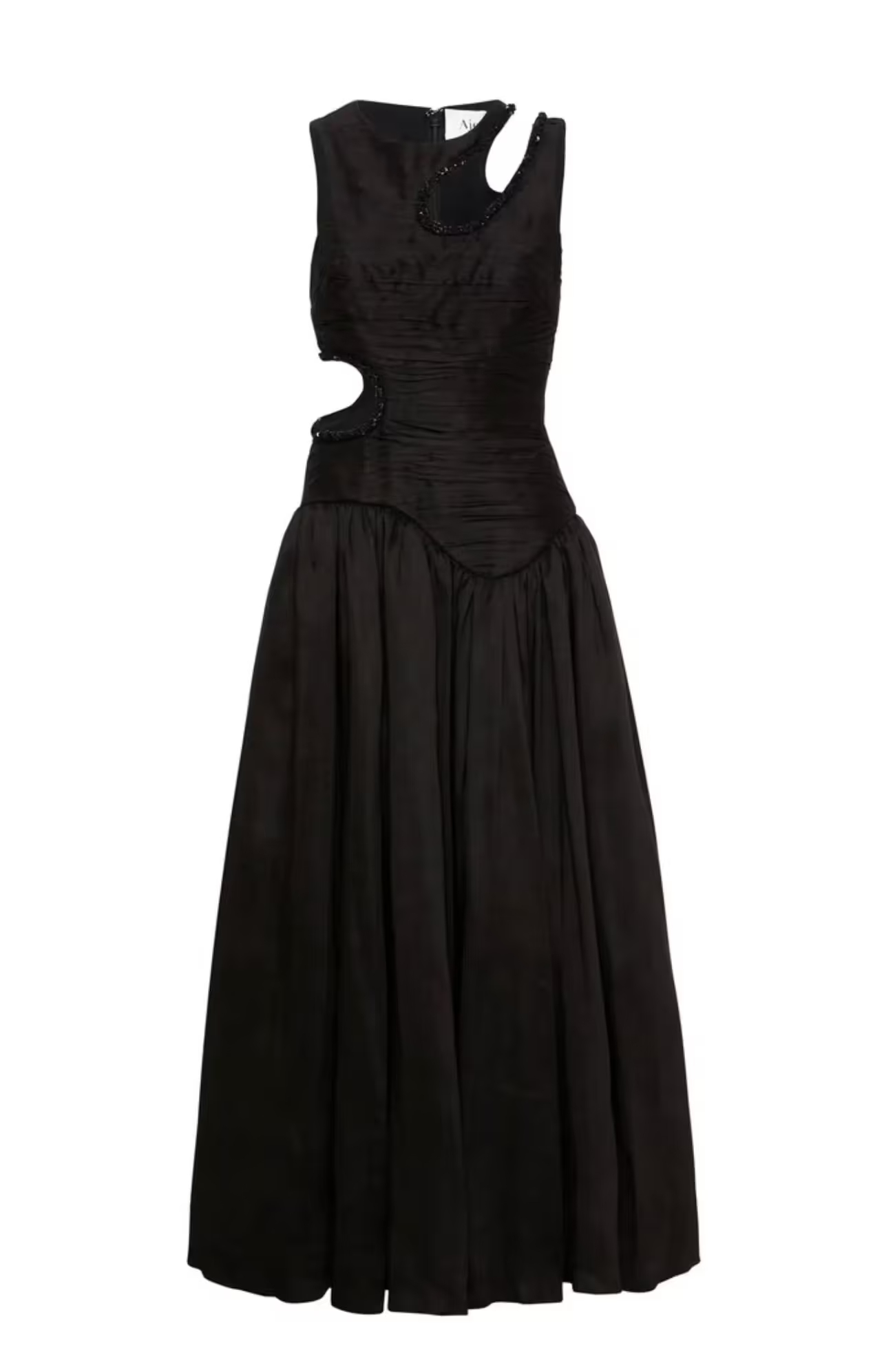 Jolie Abstract Cut Out Midi Dress.