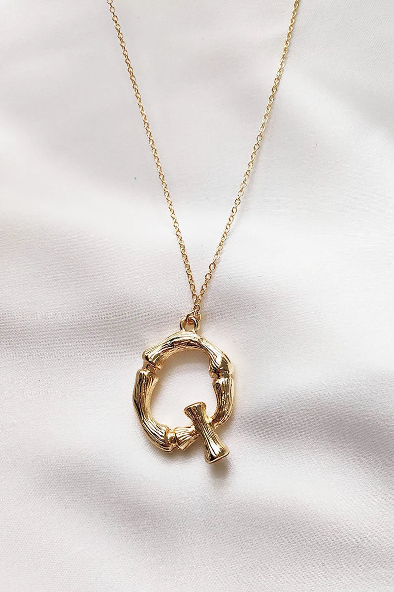 Initial Necklace P-T-ROVOLE