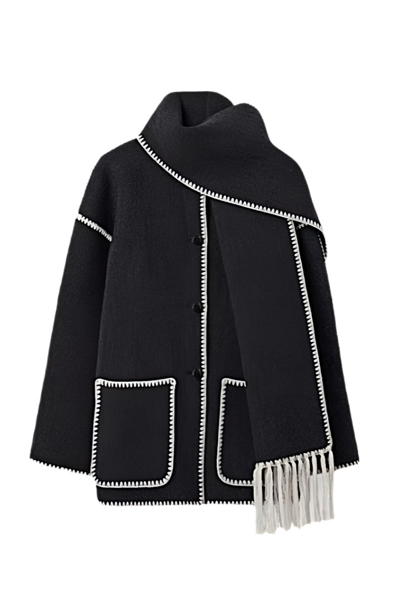 Nalainda Scarf Jacket-ROVOLE