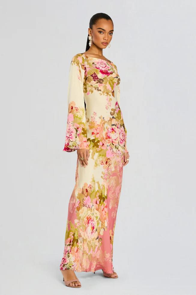 Garden Party Maxi Dress-ROVOLE
