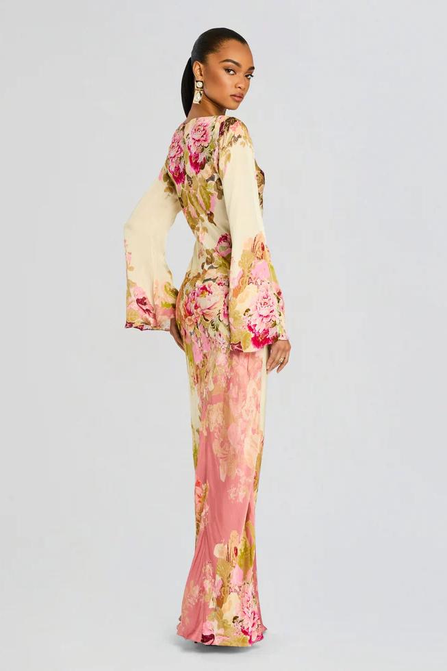 Garden Party Maxi Dress-ROVOLE