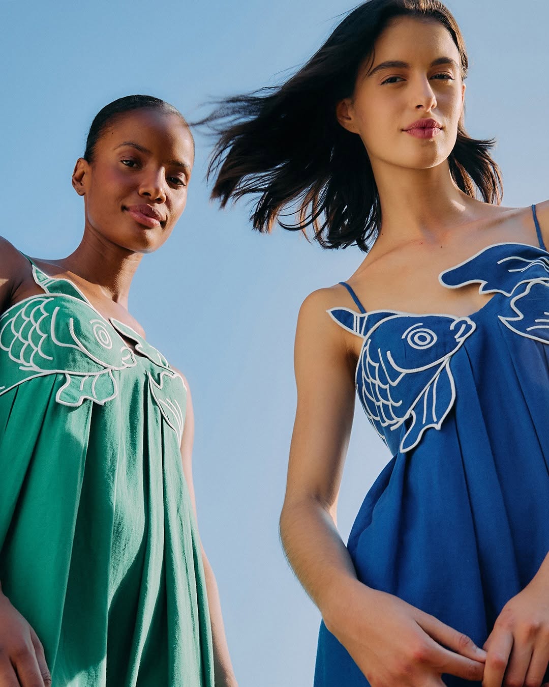 Fish Top Linen Blend Maxi Dress-ROVOLE