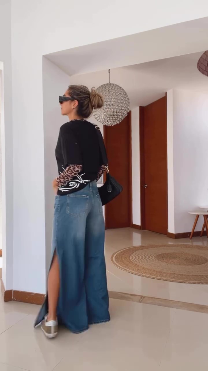 Street side slit jeans-ROVOLE