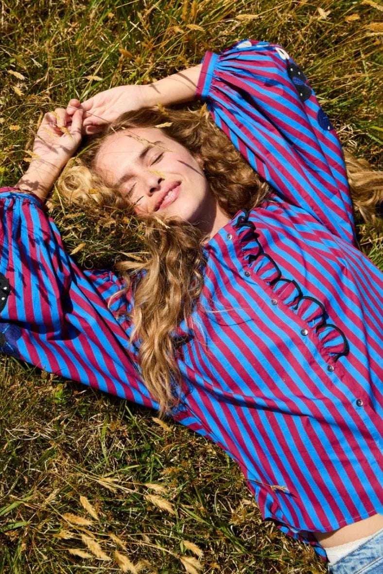 Vintage Carousel Blouse-ROVOLE