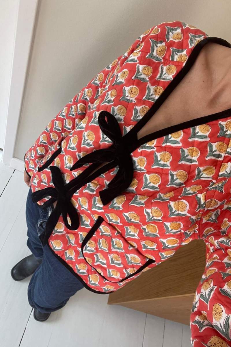 Suvanna Jacket - Blood Orange-ROVOLE