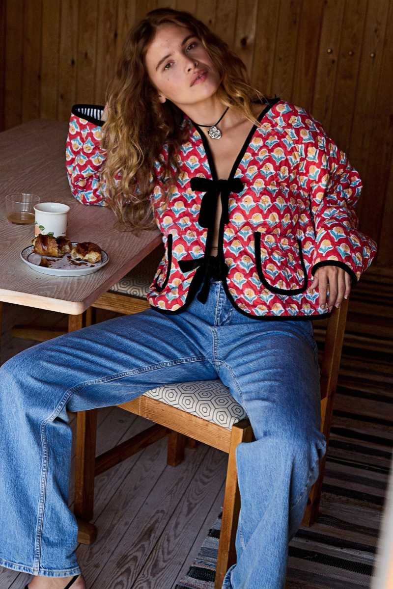 Suvanna Jacket - Blood Orange-ROVOLE