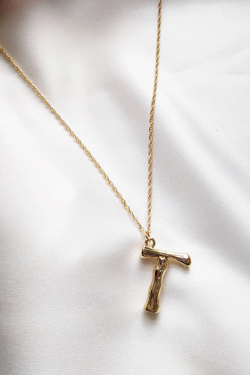 Initial Necklace P-T-ROVOLE