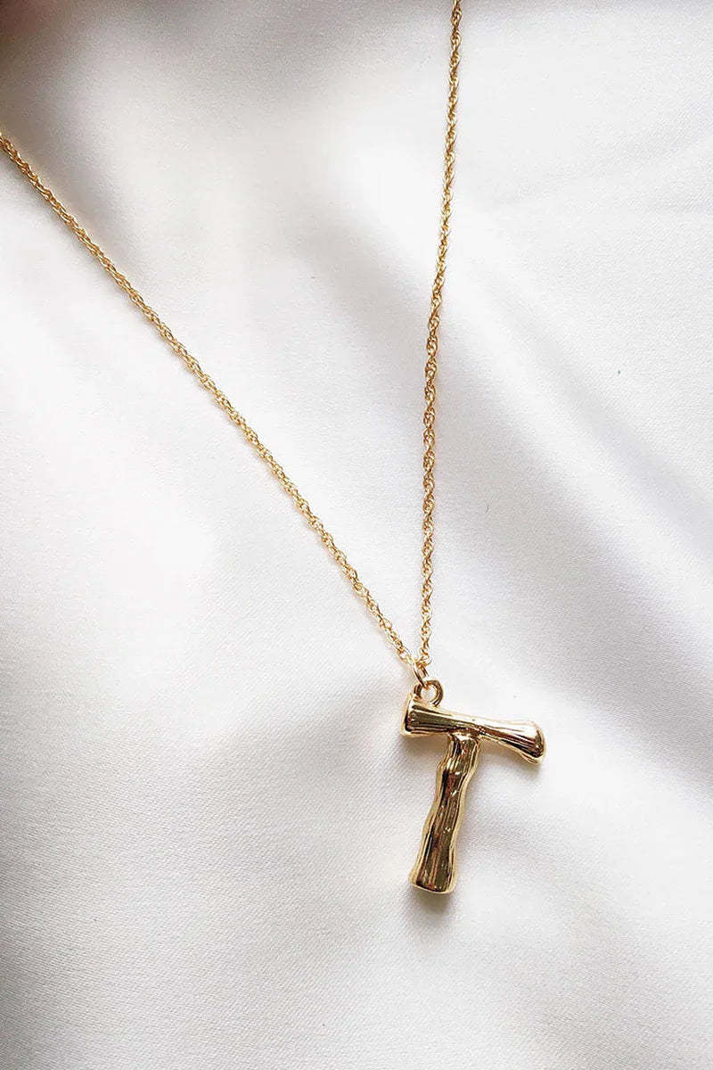 Initial Necklace P-T-ROVOLE