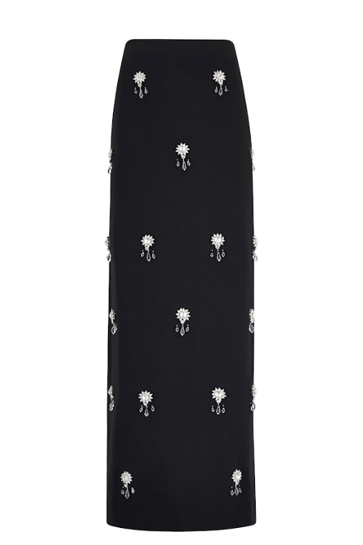 The Ultimate Muse Crystal Maxi Skirt Set-ROVOLE