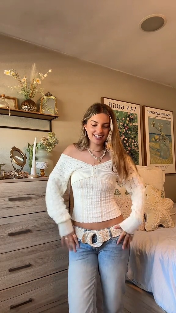 Luna Off-Shoulder Knit Top