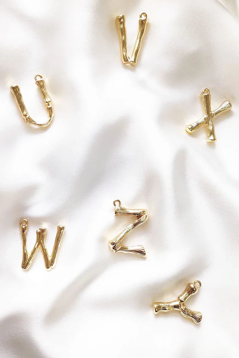 Initial Necklace U-Z-ROVOLE