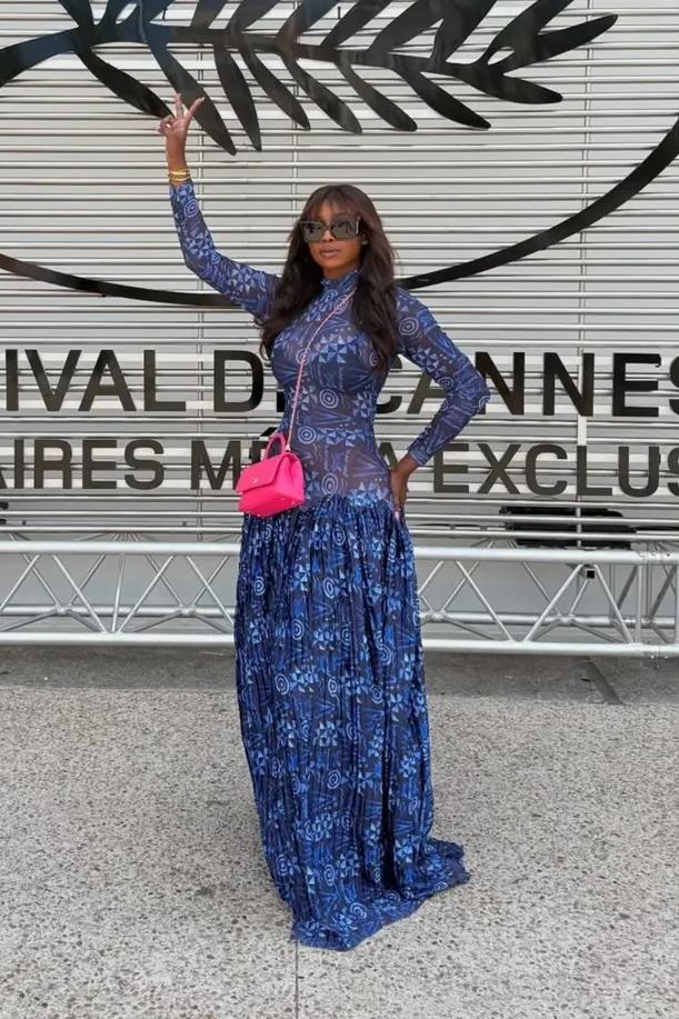 Lily Mesh Maxi Dress-ROVOLE