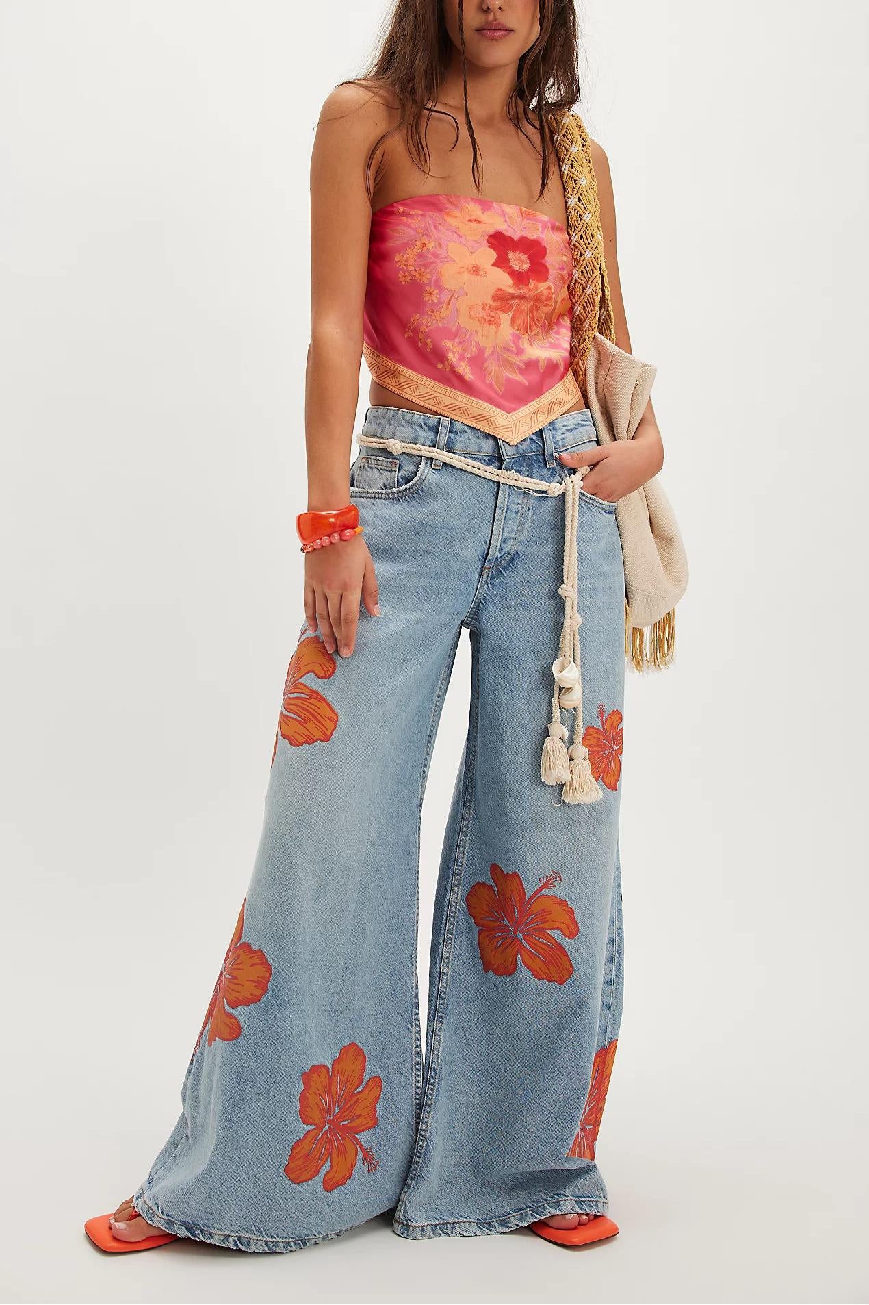 Palisades Wide-Leg Jeans-ROVOLE