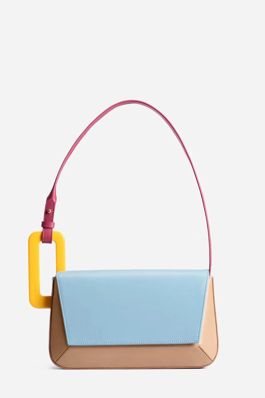 Cute Style Trendy Color-Block Patchwork Bag-ROVOLE