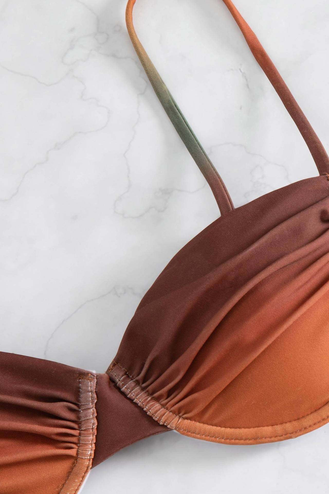 Brook Printed Gradient Bikini-ROVOLE