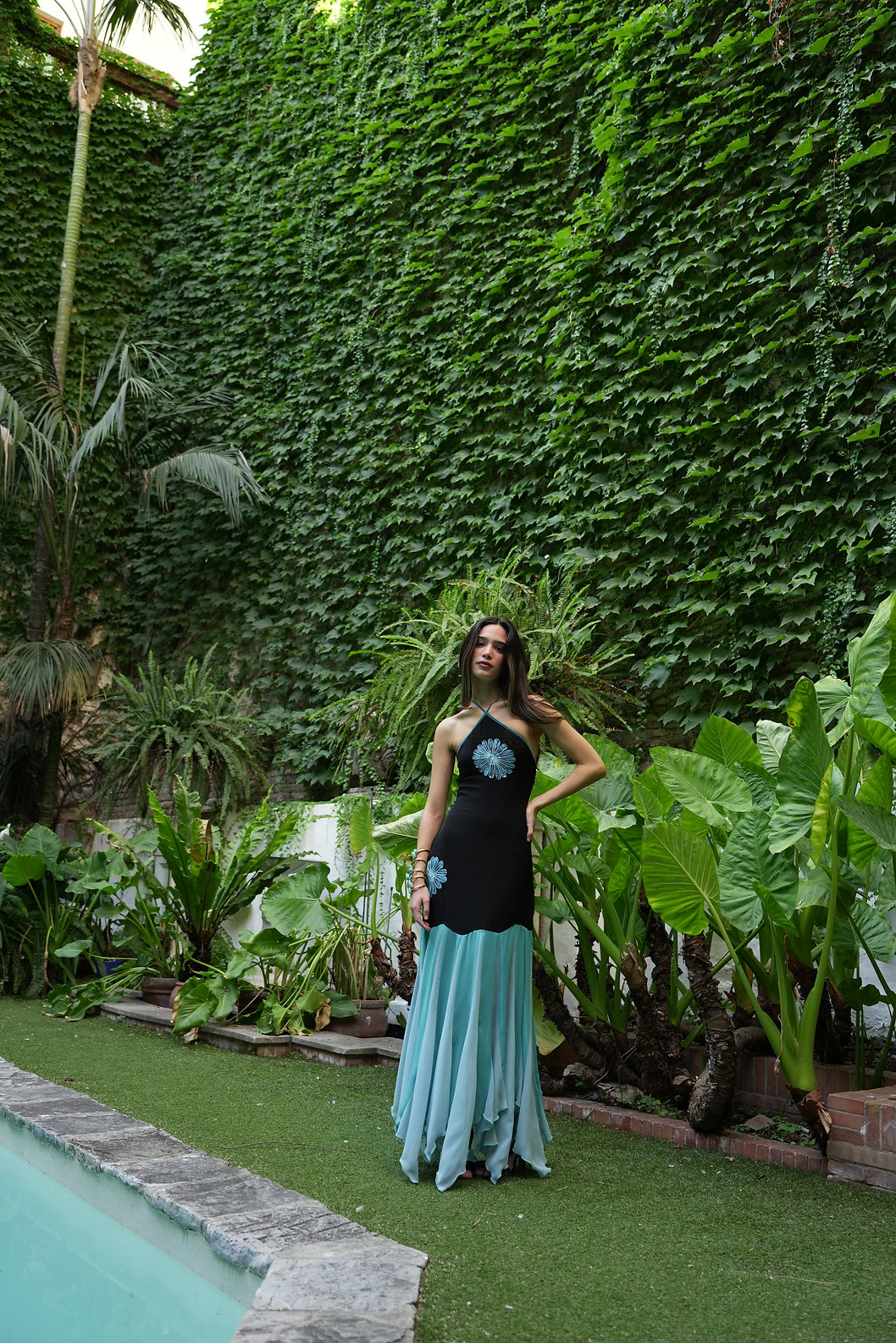 Midnight Garden Dress