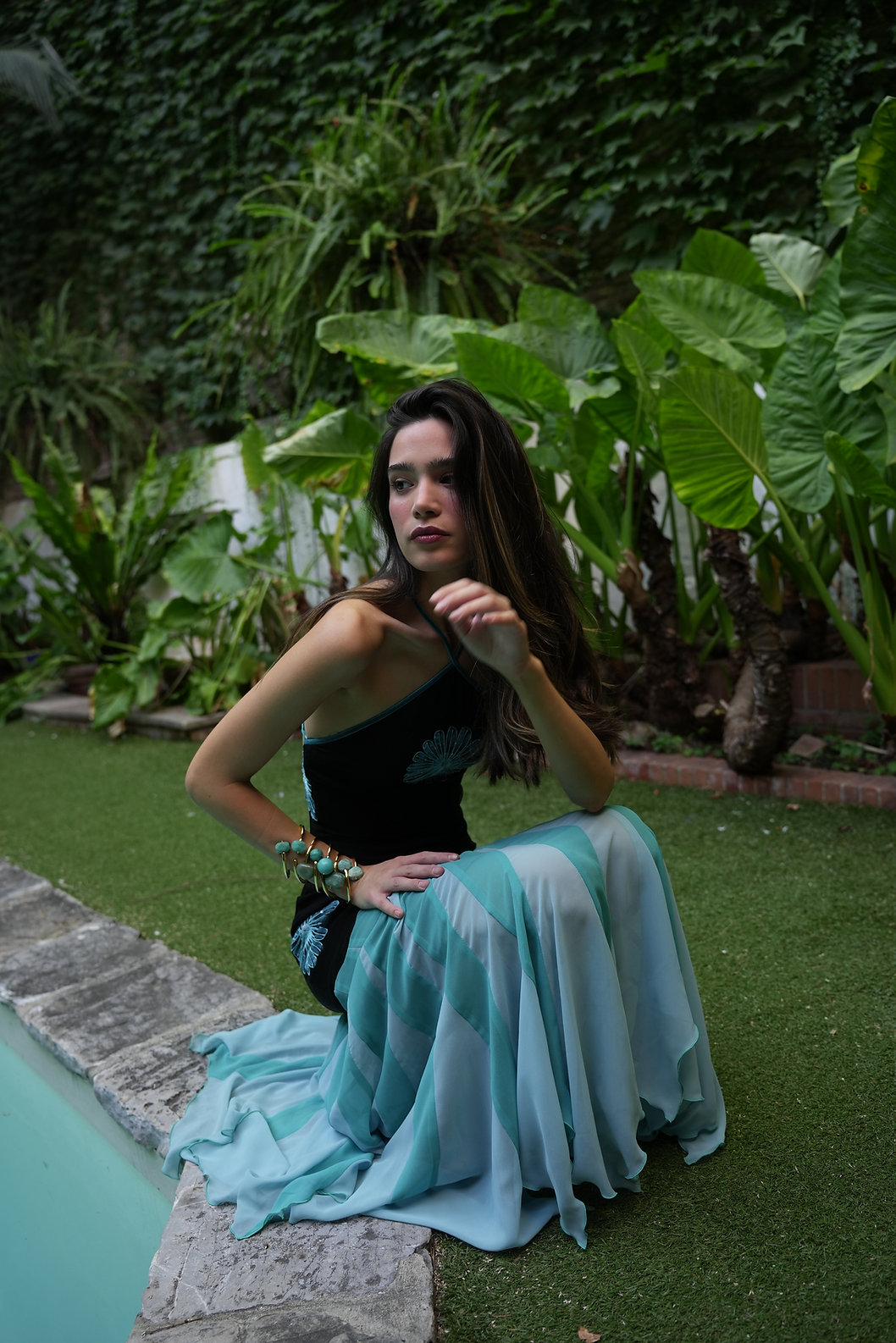 Midnight Garden Dress