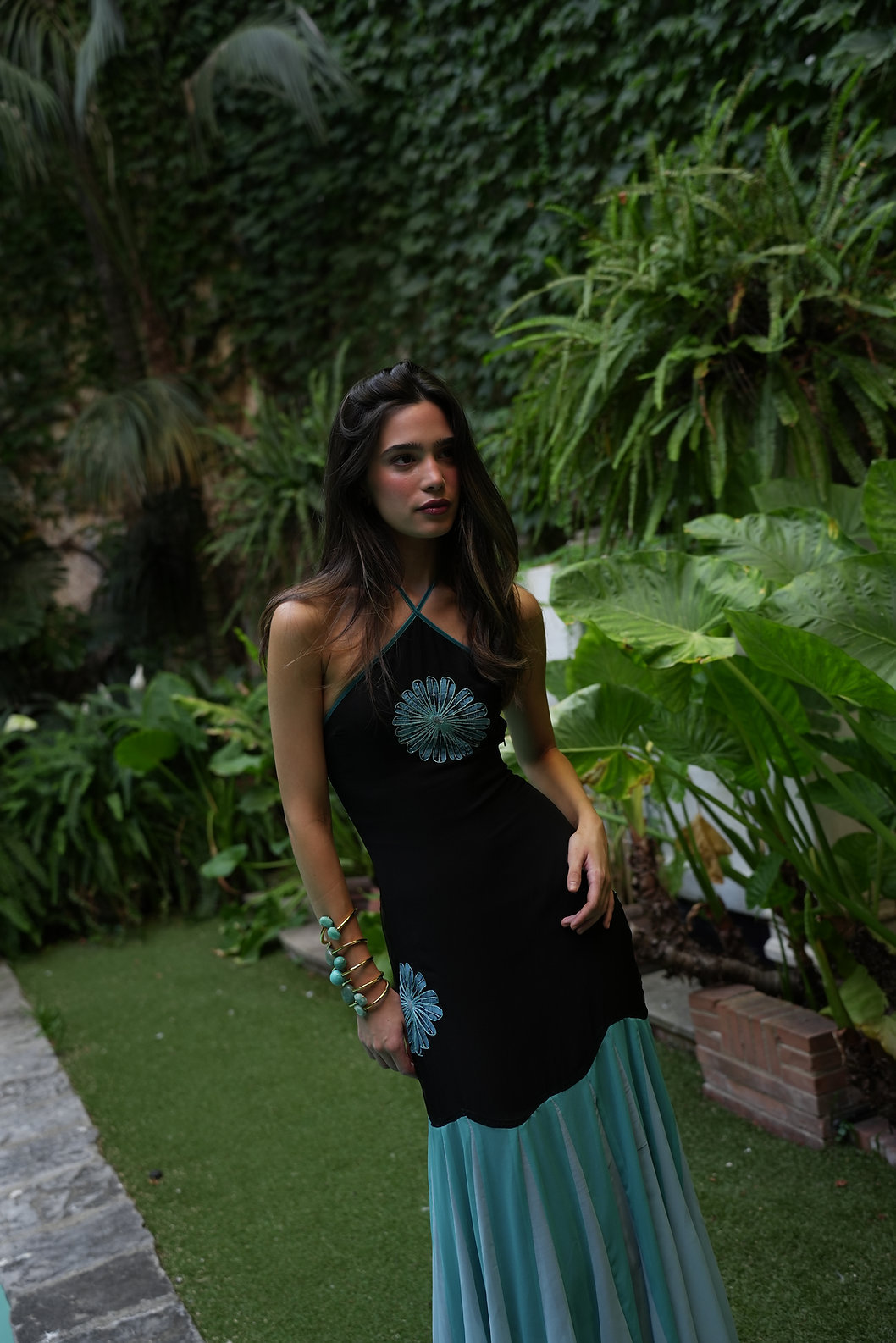 Midnight Garden Dress