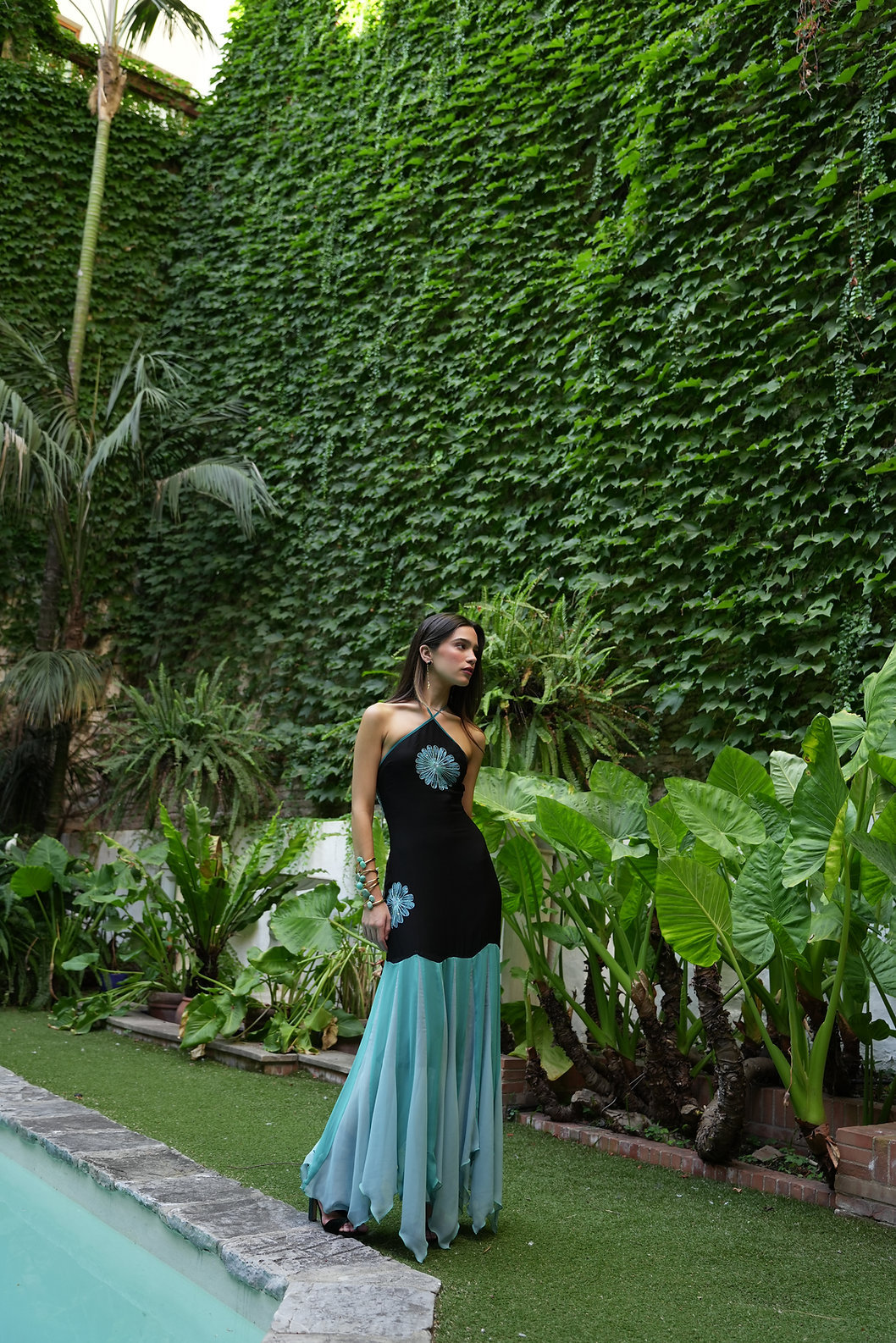 Midnight Garden Dress