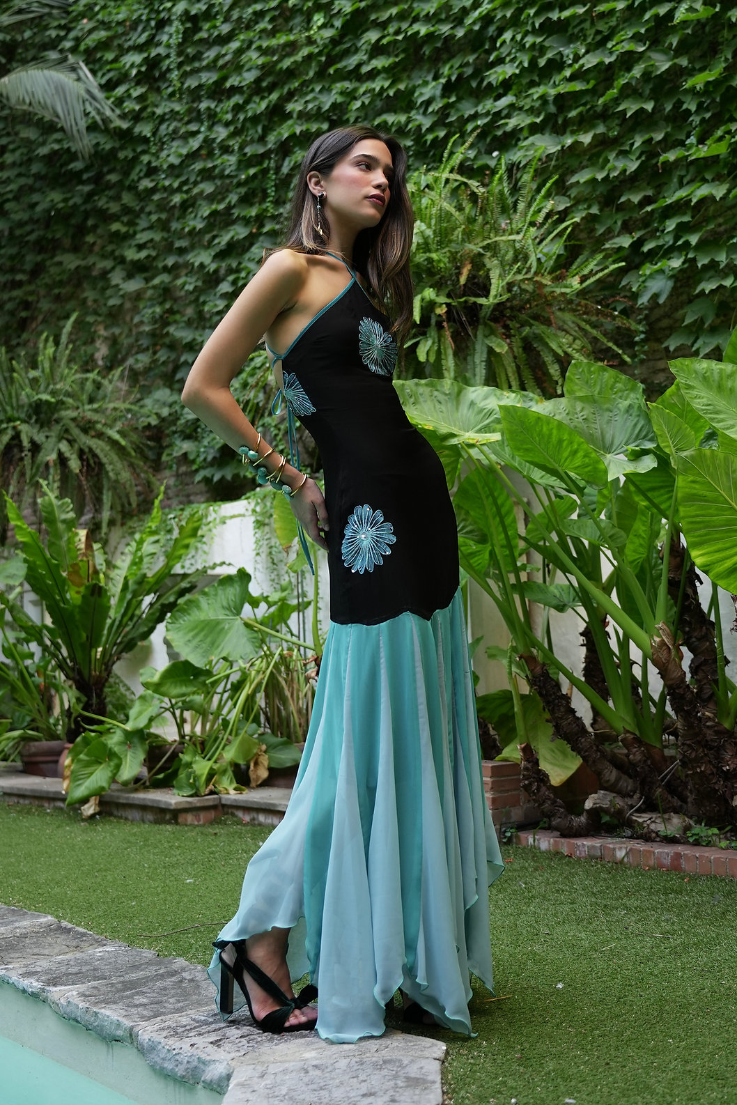 Midnight Garden Dress