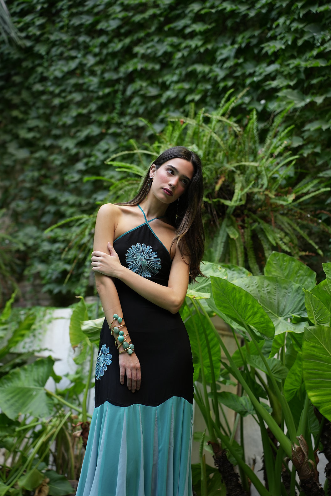 Midnight Garden Dress