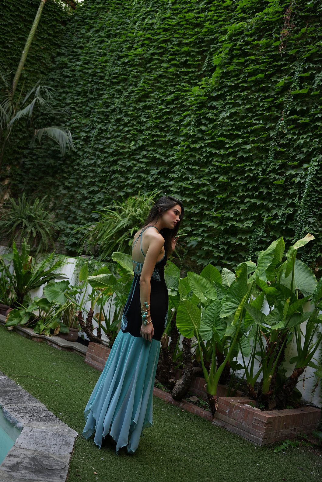 Midnight Garden Dress