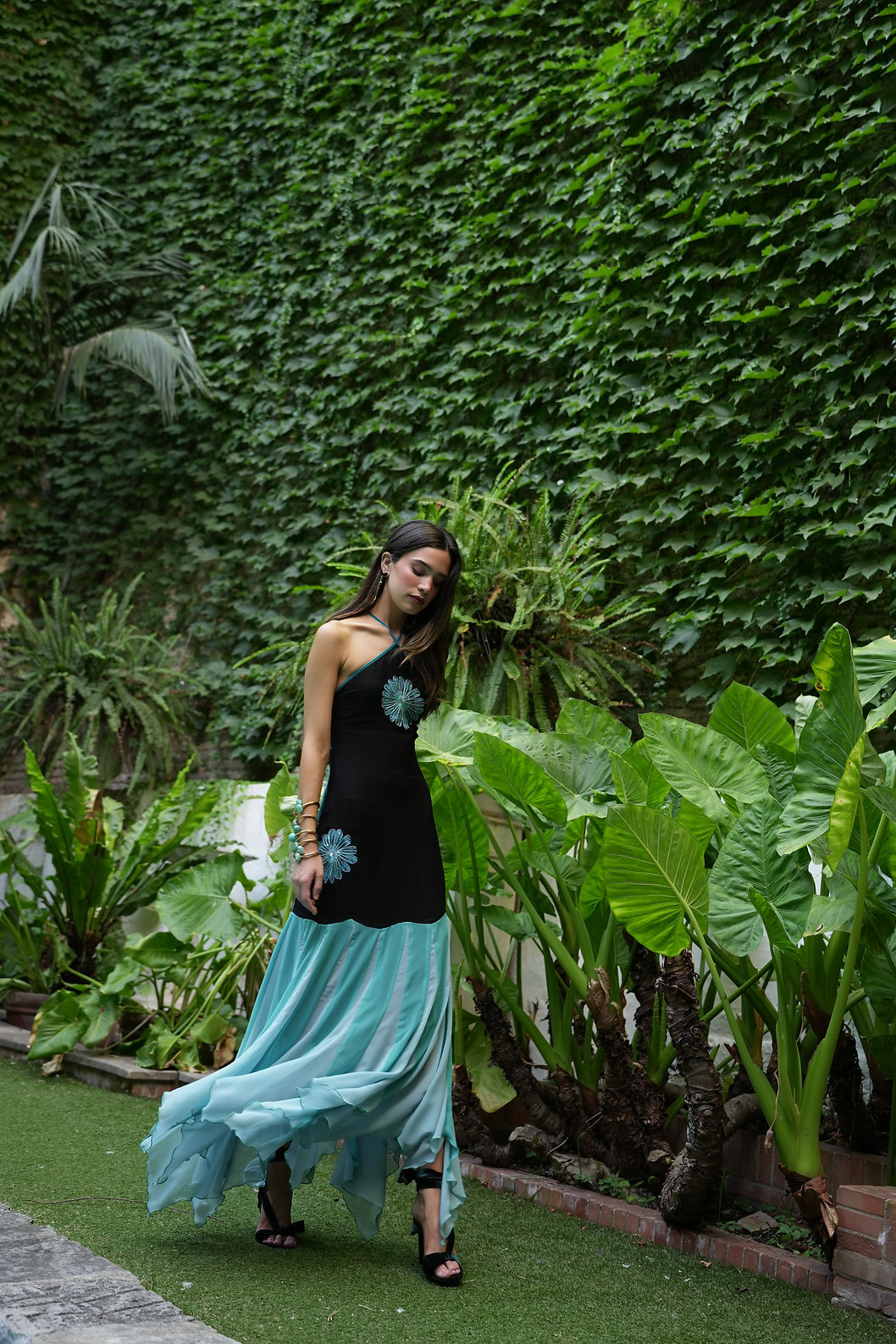 Midnight Garden Dress